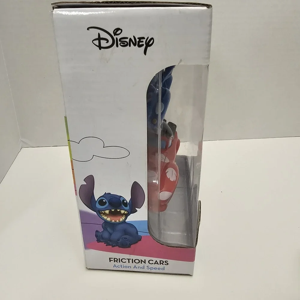 Disney Lilo and‎ Stitch Friction Cars - Set Of Two Cars with Action & Speed NEW